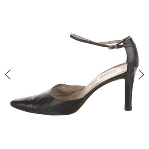 Christian Dior Leather D'Orsay Pumps